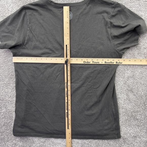 Life Is Good Black Tee with Green Print - Picture 8 of 10